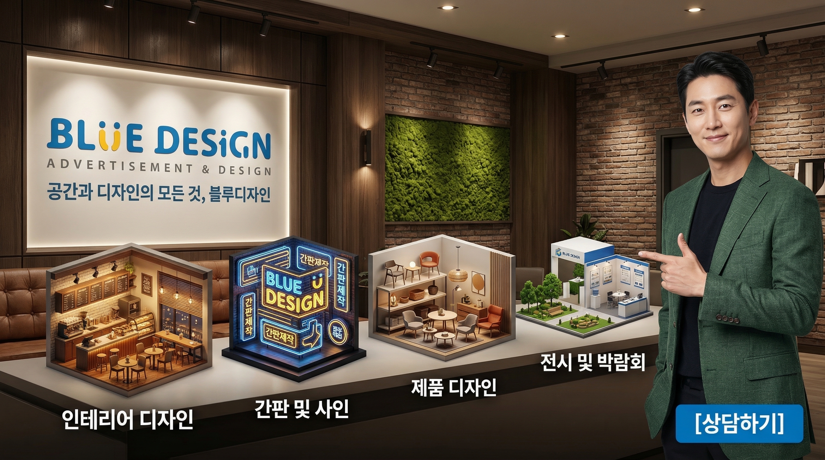 블루디자인 인테리어